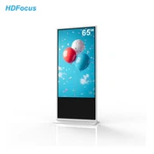 65 -инчов LCD етаж Постоянен рекламен павилион за търговски център