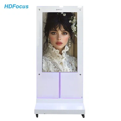 Вертикален двоен страничен LCD монитор реклама Android Media плейър